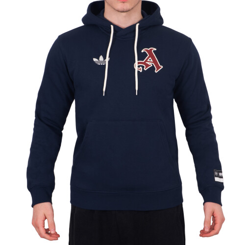 Arsenal Official Pullover Hoodie Mens Navy Medium