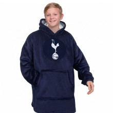 Tottenham Hotspur Kids Oversized Hoodie Blanket Official Navy 6-10 Years