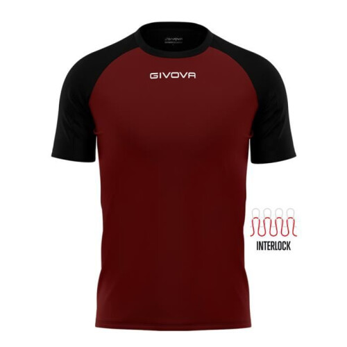 Maillot Givova Capo - granada/black