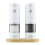 Cooks Professional (White) Cooks Professional Rechargeable Salt and Pepper Mill Set with Bamboo Base 1