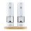 Cooks Professional (White) Cooks Professional Rechargeable Salt and Pepper Mill Set with Bamboo Base 11