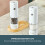 Cooks Professional (White) Cooks Professional Rechargeable Salt and Pepper Mill Set with Bamboo Base 3