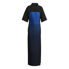 (4 UK, Black) Adidas Womens/Ladies Trefoil Maxi Dress