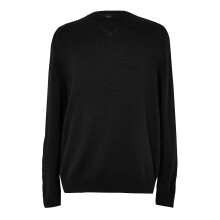 (XL, Black) Armani Exchange Unisex Adult Crew Neck Long-Sleeved Jumper