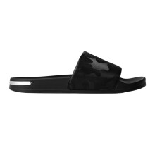 (11 UK, Black) Mallet Mens Camouflage Embossed Sliders