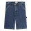 Timberland (S, Blue Wash) Timberland Mens Denim Plain Shorts 1