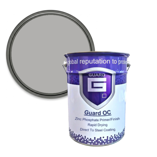 (Grey) Guard OC Shipping Container Skip Metal Paint Satin 5 Litres