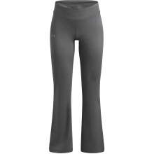 (11-12 Years, Green Clay) Under Armour Girls Flared Leg Leggings