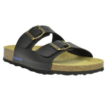 (9 UK, Black/Brown) Sanosan Mens Aston Sano Sandals