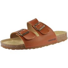 (7 UK, Brown) Sanosan Mens Aston Sano Sandals