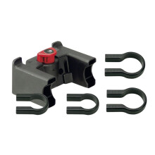 Rixen & Kaul Klick Fix Lockable Handlebar Adapter - Black, 26.0 & 32.0mm