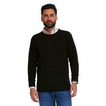 Jack Pyke Ashcombe 100% Lambswool Crew Neck Knitted Jumper Pullover Deep Olive X-Large
