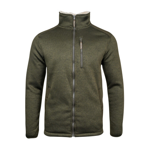 JACK PYKE JACK PYKE Scandinavian Fleece Jacket Dark Olive 3X-Large