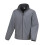 (L, Charcoal/Black) Result Core Mens Printable Soft Shell Jacket 1
