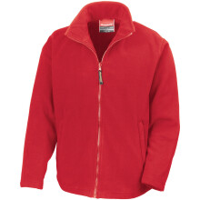 (S, Cardinal Red) Result Mens Horizon High Grade Microfleece Jacket