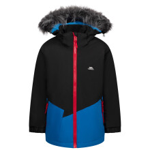 (5-6 Years, Black) Trespass Boys Waterproof Jacket Coat Deen
