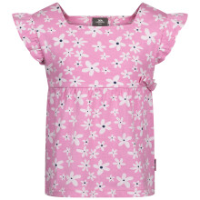 (3 years to 4 years, Sweetpink) Trespass Girls Printed Top - Damia