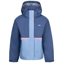 (3/4, Bluetone) Trespass Girls Waterproof Rain Jacket - Allora