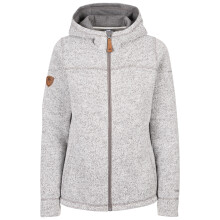 (XL, Storm Grey) Trespass Womens Textured Fleece Hoddie - Reserve C