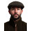 JACK PYKE JACK PYKE Wool Blend Flat Cap Dark Olive 59cm 8