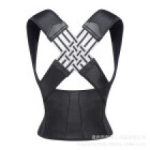 (Black,2XL)Anti Camel Sitting Posture Correction Belt Back Posture Adjustable Corrector