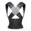 (Black,S)Anti Camel Sitting Posture Correction Belt Back Posture Adjustable Corrector 1