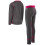 Trespass (3-4 Years, Dark Grey Cassis) Trespass Bamba Kids Thermal Base Layer Set 2