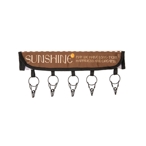 (Coffee 5Iron)Stoff Kleiderbügel mit Bügelkunst Clips und Buchstaben Muster Design täglich für