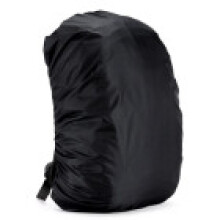 (Black, 60L) Waterproof 35l80l Dustproof Portable Camping Backpack Travel Cover Bag Rain
