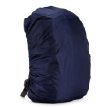 (NavyBlue, 45L) Waterproof 35l80l Dustproof Portable Camping Backpack Travel Cover Bag Rain