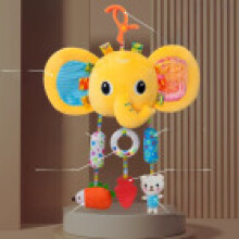 (Style22)Cloche hochet de voyage bébé avec jouet en métal pour poussette bébé et décoration chambre
