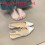 (Apricot,35)Womens Pu Comfortable Flat Sandals With Pointed Tips And Solid Design Color 1