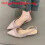 (Pink,37)Womens Pu Comfortable Flat Sandals With Pointed Tips And Solid Design Color 1