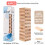 (StyleH)Multicolor Wooden Stacking Blocks With Cognitive Development Features For Kids 18