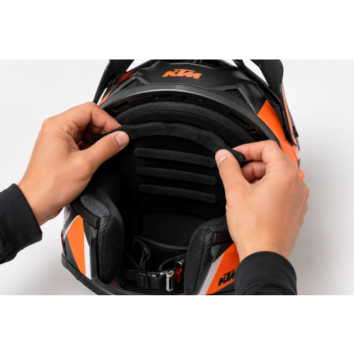 KTM Enduro Bicycle Helmet Replacement Interior Comfort Pad Liner Insert 2