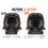 KTM Enduro Bicycle Helmet Replacement Interior Comfort Pad Liner Insert 4
