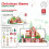 (Christmas 35pcs)Castello delle Fiabe e Natale Puzzle Magnetico Set per Bambini Gioco Creativo 1