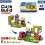 (Engineer 42pcs)Castello delle Fiabe e Natale Puzzle Magnetico Set per Bambini Gioco Creativo 1