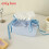(Blue)Contemporary Fabric Tissue Box With Breathable Material For Home Cafe And Dining Decor 1