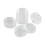 10 pcs Transparent small plastic coin box 23mm 1