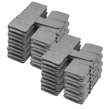 (8x 10pc - Stone Slab Border) KCT Stone Slab Style Plastic Garden Lawn Borders