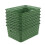 Mayish Plastic Weave Basket, Plastic Woven Cupboard Storage Baskets, Green, 6 Pack 1
