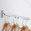 Mooche Wall Mounted Clothes Rail Chrome, Wall Clothes Drying Rack, 31CM 1