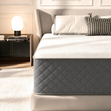 MOLPHIT 12 Inch King Size Mattress Medium Firm, OEKO-TEX Certified Hybrid King Bed Mattresses, 7-Zone Memory Foam Mattress with Pocket Sprung for Body