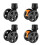 Durable swivel wheels for folding tool cart BY06 (black, 4 pcs.) 1