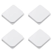 XHNFCU 4 Pcs Self-Adhesive Shower Curtain Clips - Windproof Anti-Splash Protect for Holding and Stopping Curtains