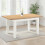 Seconique Seconique Windsor Extending Dining Table in Ivory/Oak 1