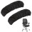 Kalion Office Chair Armrest Covers, Arm Pads - 2Pcs Stretchable Polyester Protector Cover (Black) 1