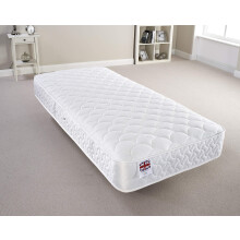 Bed Centre Luxury Quilted Comfort Bonnell Sprung Foam Mattress (4FT6 Double)