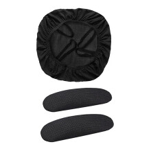 FYTXSZ Office Chair Seat Cover Stretch Elastic Universal Fit Washable Slipcover Seat Protector for Desk Swivel Computer Chairs